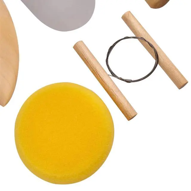 Alt view image 5 of 5 - 19 Pcs Pottery Tools & Clay Sculpting Tools