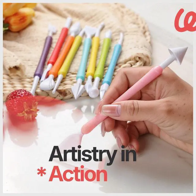 Alt view image 5 of 7 - 19 Pcs Clay Sculpting Tools, Polymer Clay Tools & Air Dry Clay Accessories