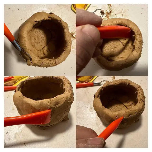 Alt view image 5 of 6 - Clay Sculpting Tools,Pottery Tools Kit, Polymer Clay Tools,Pottery Ribs, Air Dry Clay Tools for Sculpting, Modeling, Carving, Modeling