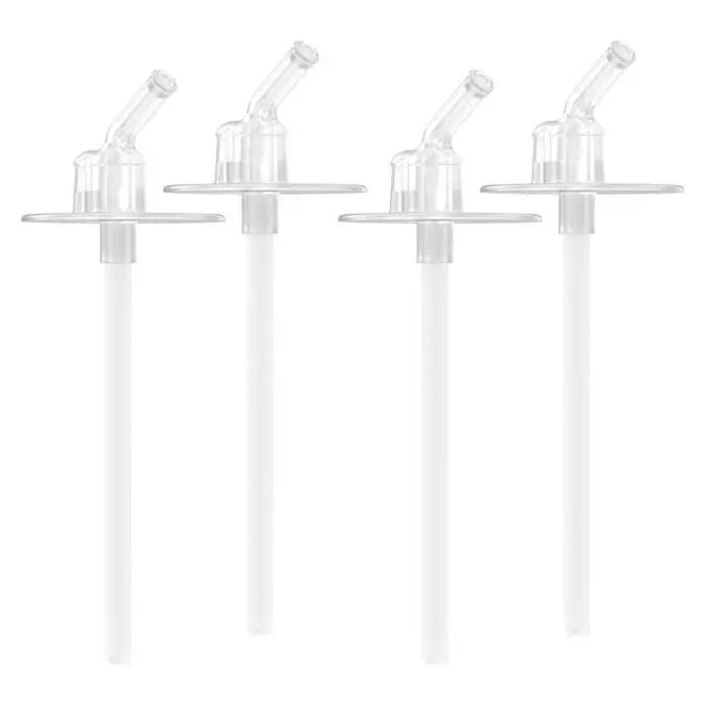 Alt view image 2 of 5 - FUNtainer 12 Ounce Insulated Kids Water Bottle Replacement Straws, 4 Straws