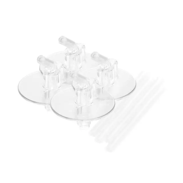 Alt view image 3 of 5 - FUNtainer 12 Ounce Insulated Kids Water Bottle Replacement Straws, 4 Straws