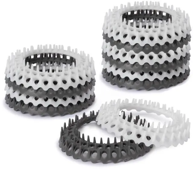 Main image of Vanity Sink Drain Saver, Catches Hair, Prevents Clogs, 12 Pack