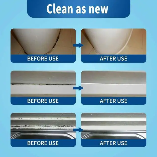 Alt view image 7 of 7 - Mold Mildew Cleaner Gel Household Cleaner for Wall Tiles Grout Sealant Bathroom Cleaning Home Kitchen Sinks Cleaning - 8 Fl.Oz(Pack of 1)
