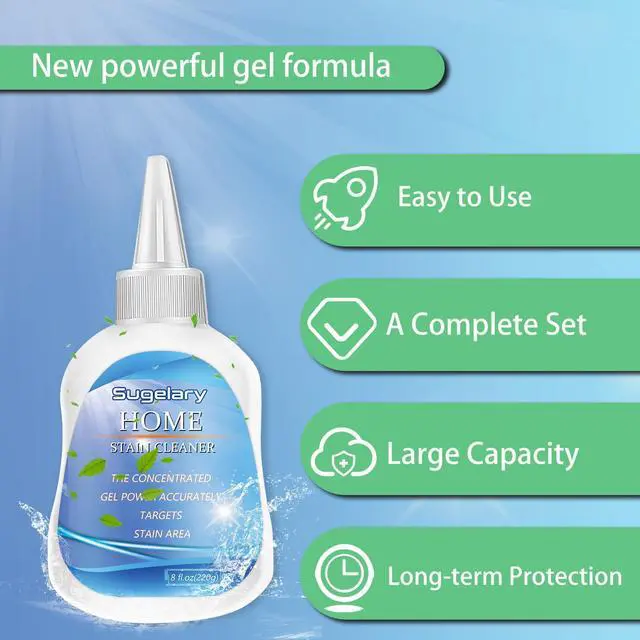 Alt view image 5 of 6 - Mold Stain Cleaning Gel, 8 fl oz All Purpose Home Stain Cleaner for Washing Machine Gasket, Grout, Caulk, Shower, Sink, and Bathroom Surfaces