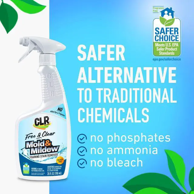 Alt view image 3 of 7 - Brands Mold & Mildew Free & Clear Stain Remover, 26 oz. Bottle