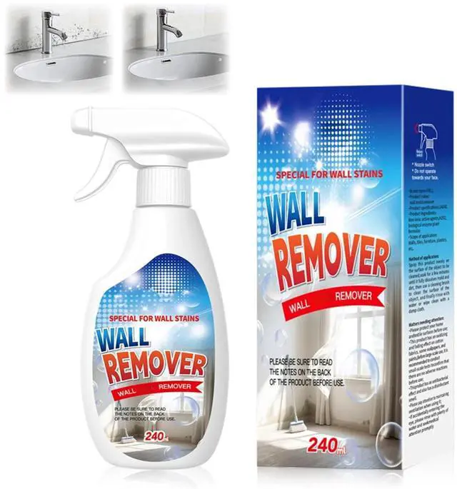 Main image of Highly Effective Removal Spray,Wall Cleaner Spray,Multi-Surface Cleaning Solution,For Wood,Tile,Fabric,Bathrooms,Kitchens,Long-Term Protection