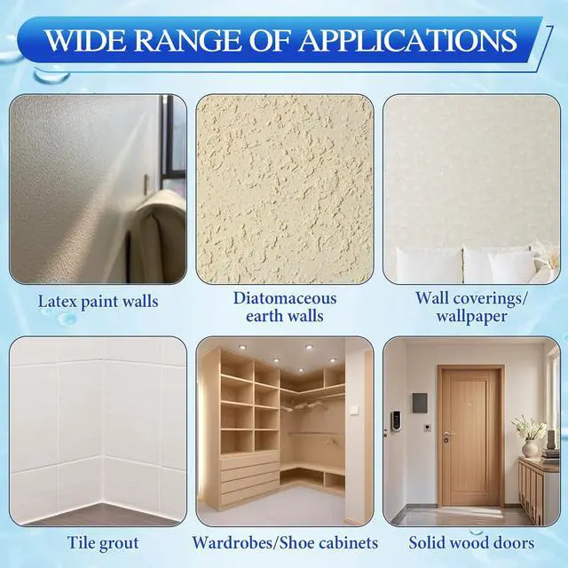 Alt view image 6 of 7 - Highly Effective Removal Spray,Wall Cleaner Spray,Multi-Surface Cleaning Solution,For Wood,Tile,Fabric,Bathrooms,Kitchens,Long-Term Protection