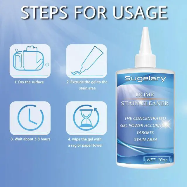 Alt view image 4 of 6 - Mold Stain Cleaning Gel, Washing Machine Cleaner for Front Loader Seal, All-Purpose Gel for Bathroom Grout, Sink, Shower, Caulk, Front Load Washer Cleaning Solution-10 fl oz
