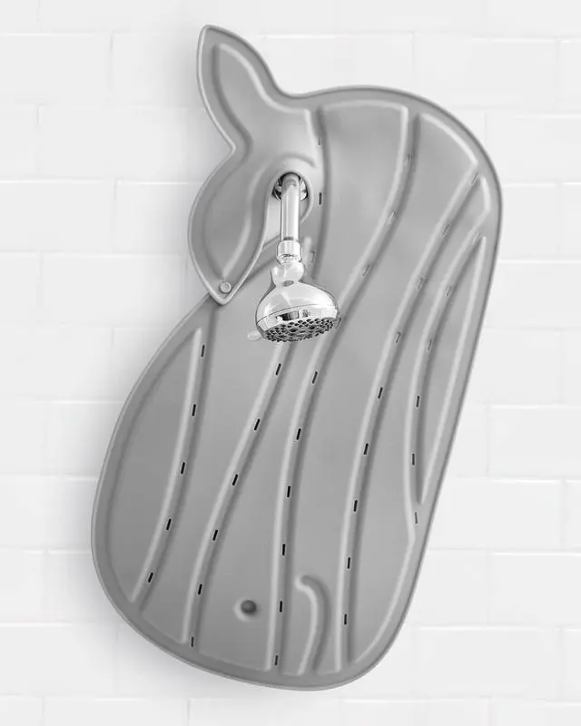 Alt view image 3 of 7 - Non-Slip Baby Bath Mat, Moby, Grey