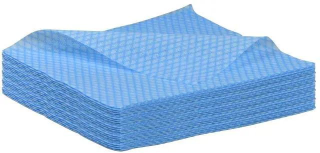 Main image of 15 Pcs Disposable Dish Cloths, Kitchen Cleaning Cloths, Blue, 13.8x15.7 in
