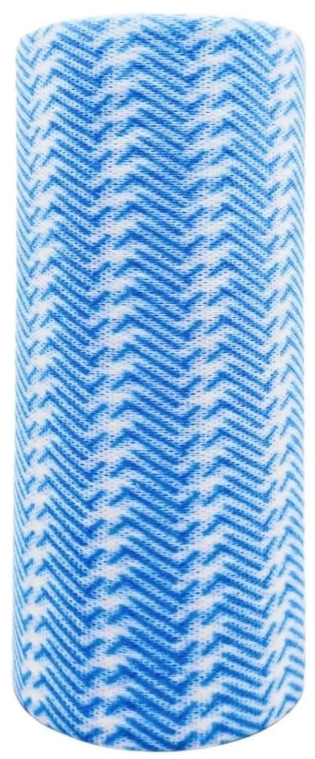 Main image of Disposable Cleaning Cloths Reusable Kitchen Towels Dish Cloths Dish Towels Dry Handi Wipes Reusable Cloth for Kitchen, Multi-use Cleaning Rolls Blue Cleaning Rags, 100 Pcs/Roll