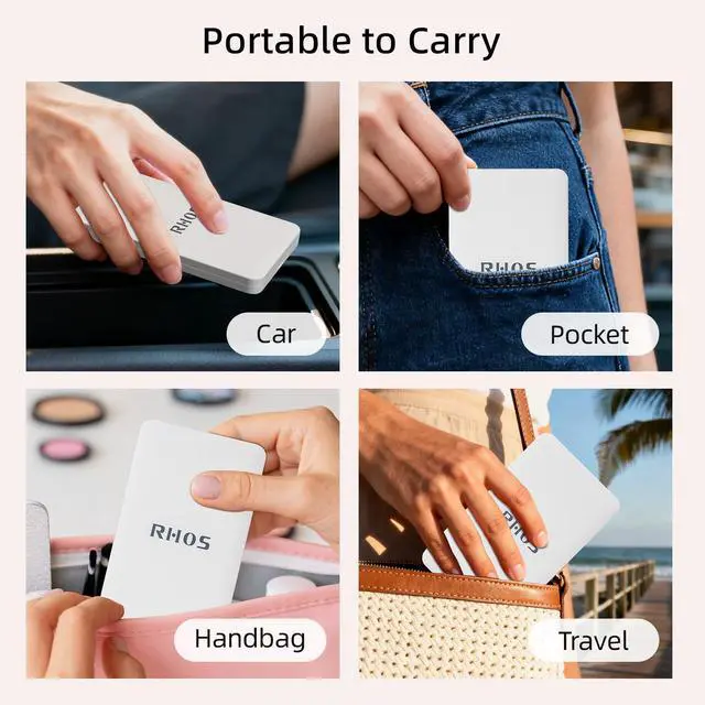 Alt view image 3 of 7 - Folding Mirror with Comb, Pocket Makeup Mirror for Women and Kid Girls