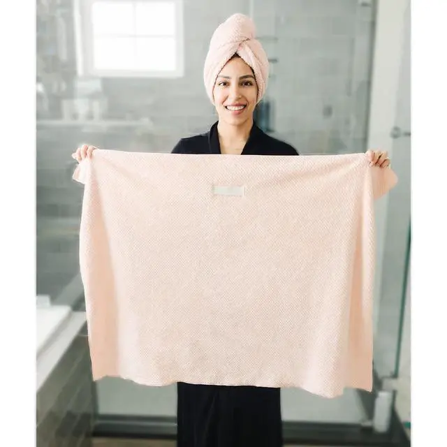 Alt view image 2 of 7 - 2-Pack Large Microfiber Hair Towel Wraps for Women, 27 × 39 in
