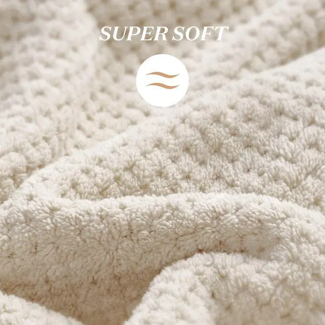 Alt view image 3 of 7 - Large Microfiber Hair Towel Wrap for Women, 26" X 40" Super Absorbent