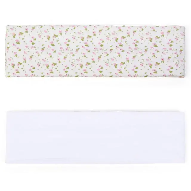 Alt view image 2 of 6 - Fashion Women's Headbands for Short Hair Non Slip Elastic Floral Hairbands, Soft Fabric 2 Inches Thick Stripe Head Bands for Girls, Valentine's Day Heart Headbands