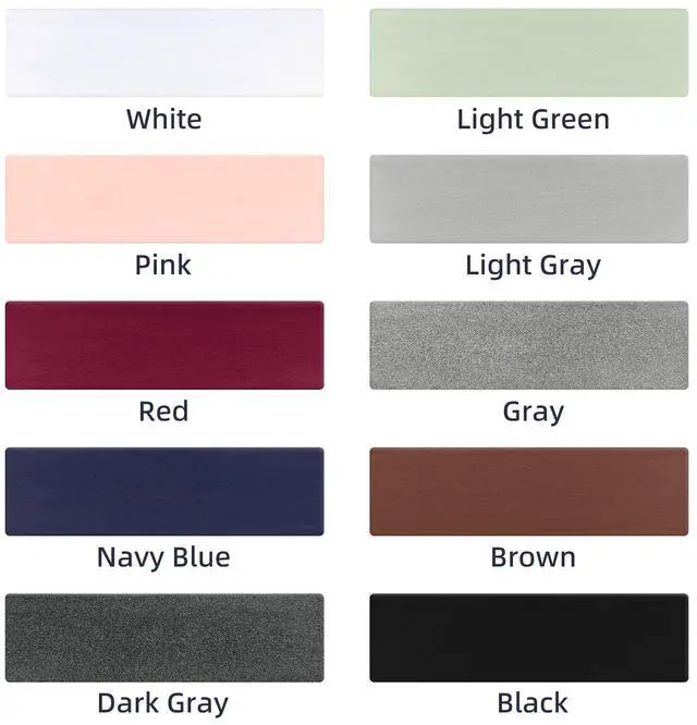 Alt view image 4 of 6 - 10 Pack Headbands for Women, Elastic Non-Slip Hair Bands Hair Warp for Sports Daily Workout Yoga Running