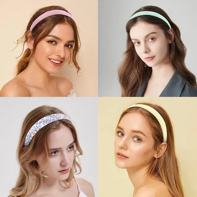 Alt view image 2 of 7 - 12 Pcs Headbands for Women Girls Spring Summer Hair Accessories