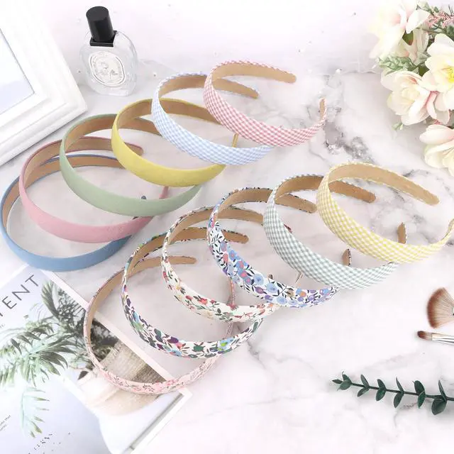 Alt view image 7 of 7 - 12 Pcs Headbands for Women Girls Spring Summer Hair Accessories