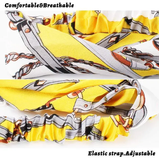 Alt view image 2 of 7 - 20 Pack Headbands, No Slip Fashion Head Bands / Wrap diademas para mujer de moda Boho Knotted Cross Elastic Twisted Floral Bandeau For Womens Girls