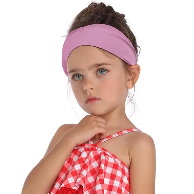 Alt view image 5 of 7 - Kids Sports Headbands - Moisture Wicking Sweatbands