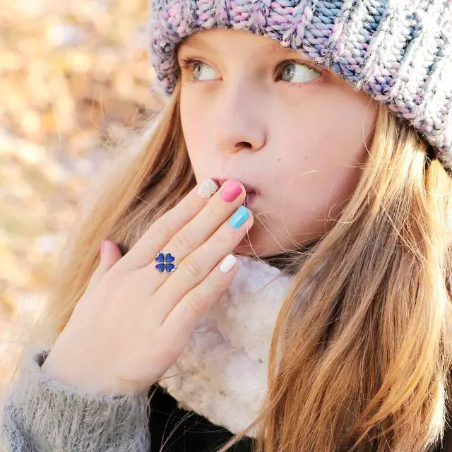 Alt view image 6 of 6 - 15 Pieces Mood Rings for Kids Color Changing Mood Rings