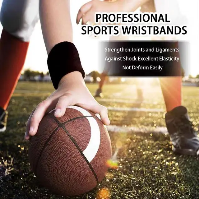 Alt view image 5 of 7 - Wristbands Sweatbands for Men & Women, Breathable Tennis Wrist Bands