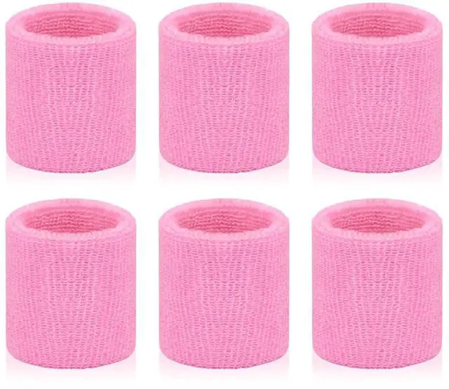 Main image of 6 Pack Sweatbands Sports Wristband Breathable Wrist Band