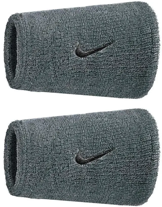 Main image of Unisex Adult Swoosh Classic Doublewide Wristband 2pk
