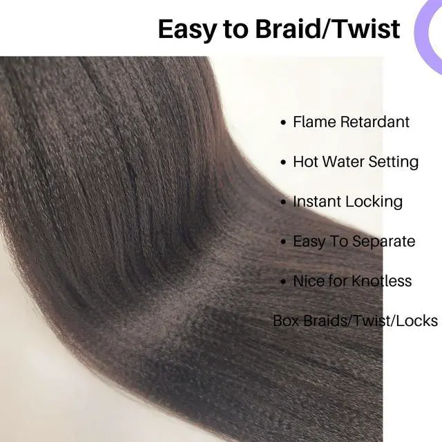 Alt view image 5 of 6 - Brown Braiding Hair Pre Stretched Knotless Box Braids Hair