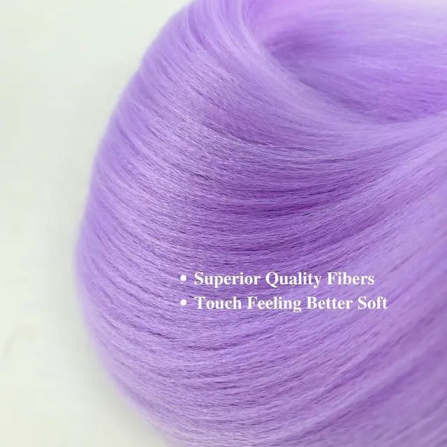 Alt view image 5 of 7 - Lavender Braiding Hair Pre stretched 16 inch