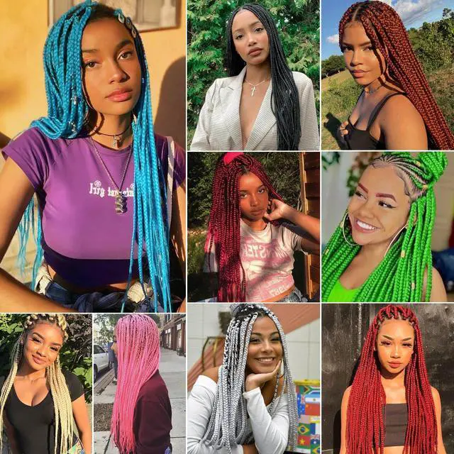 Alt view image 6 of 6 - Kids Braiding Hair Pre Stretched 12 Inch 3Packs, Short Pre stretched Braiding Hair for Professional Braiding Hair Extensions, Hot Water Setting Yaki Texture Synthetic Hair Natural Black(1B)