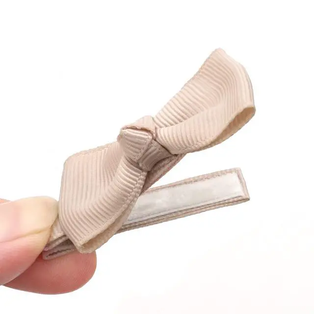 Alt view image 5 of 7 - Baby Hair Clips 50PCS Baby Girls Fully Lined 2" Baby Bows Hair Pins