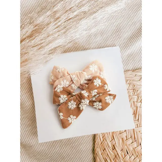 Alt view image 3 of 7 - 24 Pack Baby Hair Bows for Girls, Toddler Hair Clips in Paris