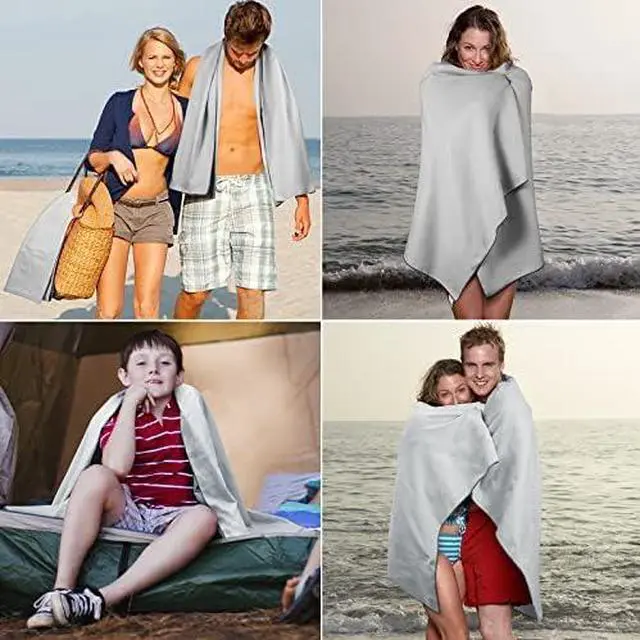 Main image of Microfiber Towel for Body, Microfiber Beach Towel, Backpacking Towel,Camping Towels Fast Drying Lightweight,Soft Compact Lightweight Quick Dry Fitness Hiking Yoga Camping Travel Towel
