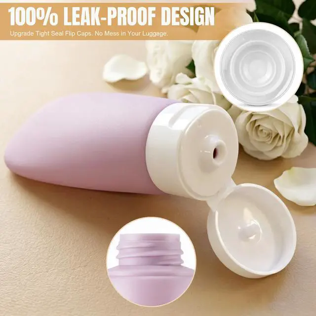 Alt view image 3 of 7 - 20 Pack Travel Bottles Set for Toiletries