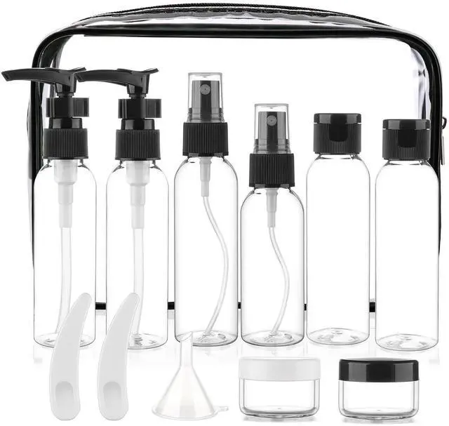 Main image of 13-Piece 2 oz TSA Approved Travel Bottles for Toiletries Kit