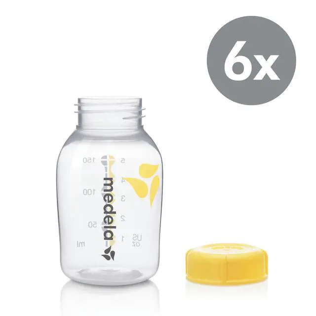 Alt view image 2 of 6 - 5oz Breast Milk Collection & Storage Bottles | 6 Ct