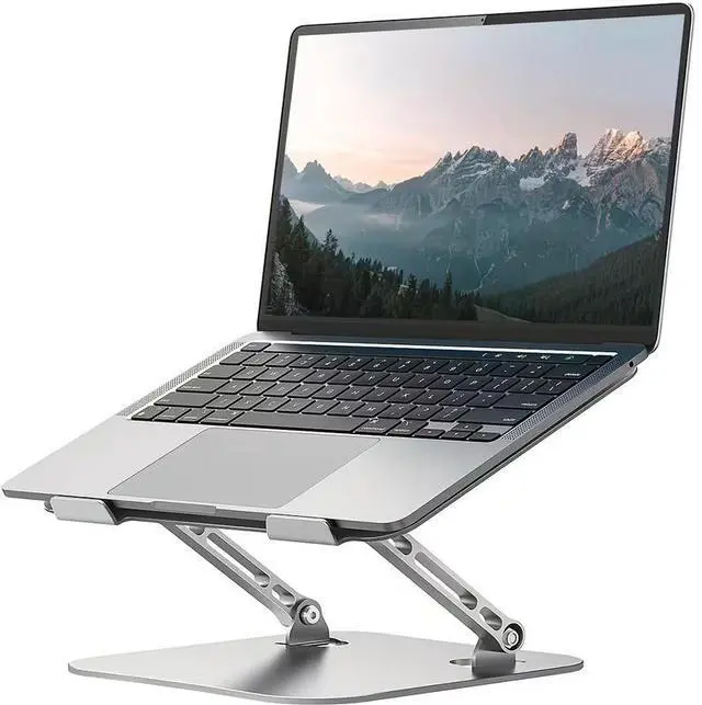 Main image of Adjustable Laptop Holder Made of Durable Aluminum Alloy, Foldable And Portable, Suitable for Laptops And Tablets Ranging from for 11 to 16 Inches