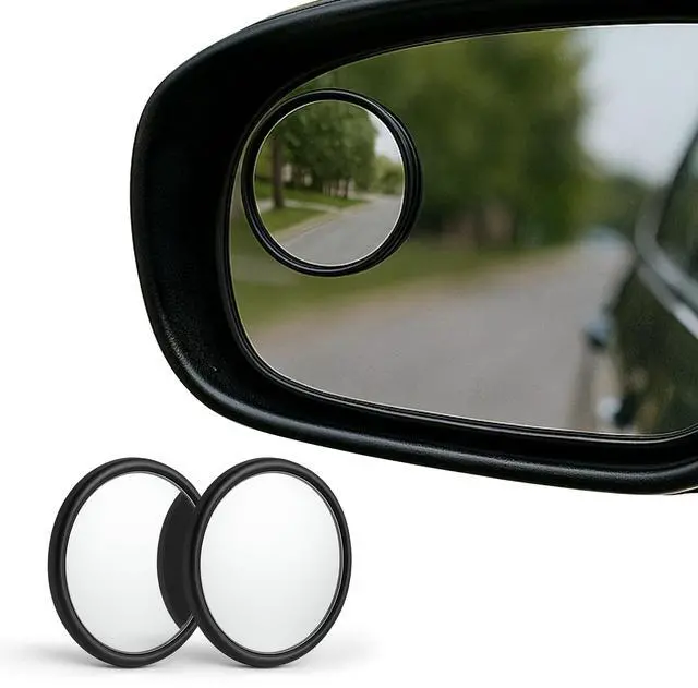 Main image of 2 Pack Blind Spot Mirrors, HD Glass Wide Angle Convex Rearview Mirrors for Cars, Trucks, SUVs (2 Pack)