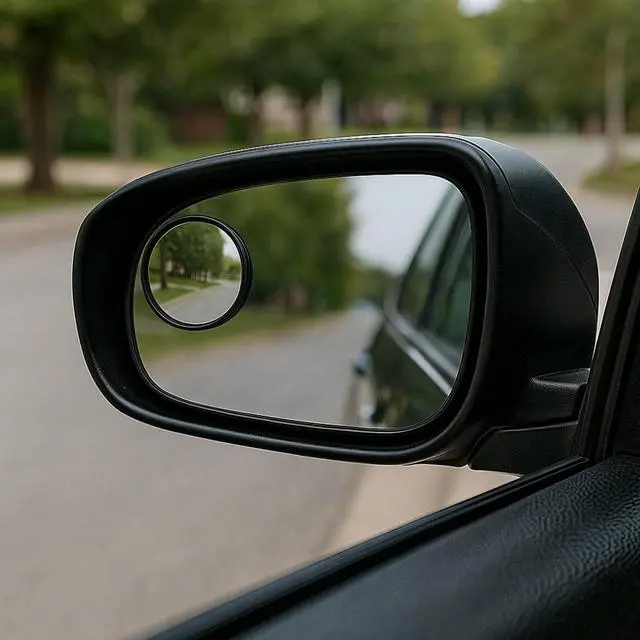 Alt view image 5 of 5 - 2 Pack Blind Spot Mirrors, HD Glass Wide Angle Convex Rearview Mirrors for Cars, Trucks, SUVs (2 Pack)