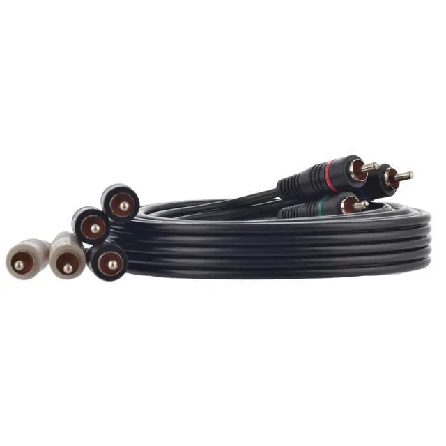 Alt view image 7 of 7 - 5 RCA Cables 6 feet Component Cable RCA Splitter Audio Video Cable YPbPr RGB AV Cable 1080i Male/Male for DVD STB TV Box HDTV - 1.8m