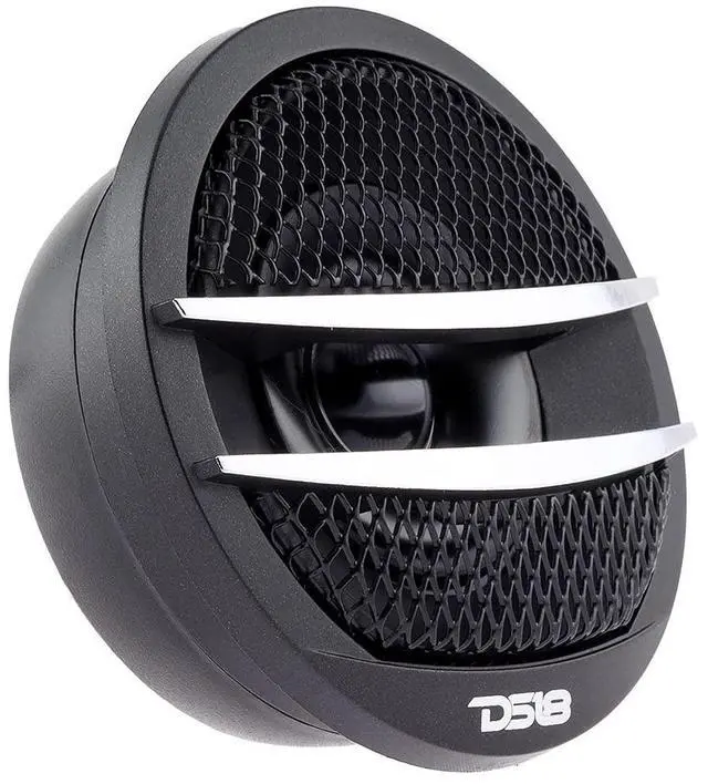Alt view image 4 of 7 - TX1S Tweeter X1 1.38-inch 200 Watts Max Pei Dome Ferrite Tweeters with Mounting Kit Angle, Flush, & Surface - Set of 2 (Black/Silver)