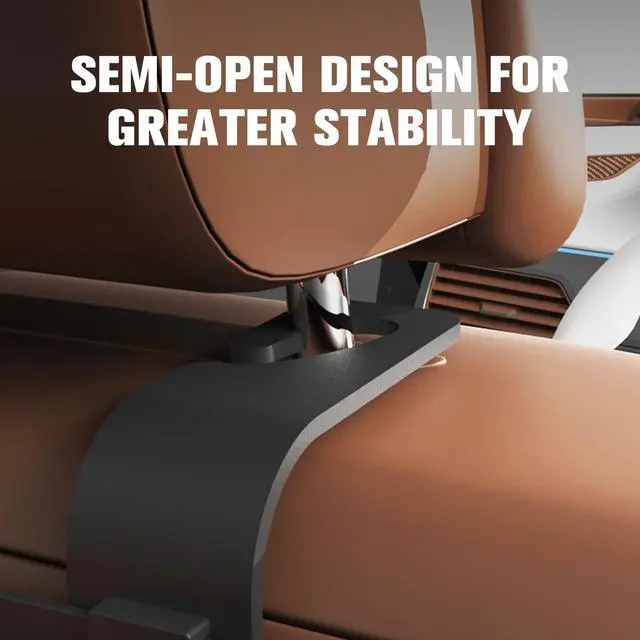 Alt view image 6 of 6 - 4 in 1 Multifunctional Back Seat Car Organizer, Hanging Storage Box with Cup Holder and Tissue Box for Phone, Drinks, Handbag - Universal for SUV, Truck, Van