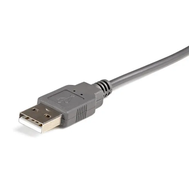 Alt view image 3 of 6 - Usb To Serial Adapter Cable 3ft Usb M To Db9/Db25 Rs232 M