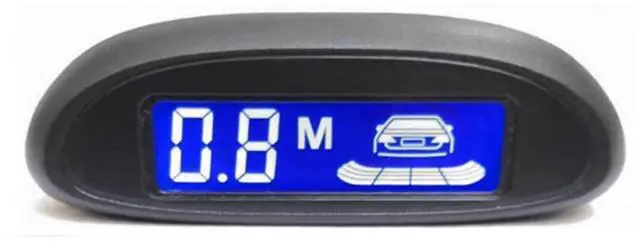Alt view image 4 of 7 - Car Reverse Backup Parking Sensor Radar System, Car Auto Vehicle Reverse with 4 Parking Sensors kit Adjustable Sensitivity, LCD Display Reversing Radar Sound Alert