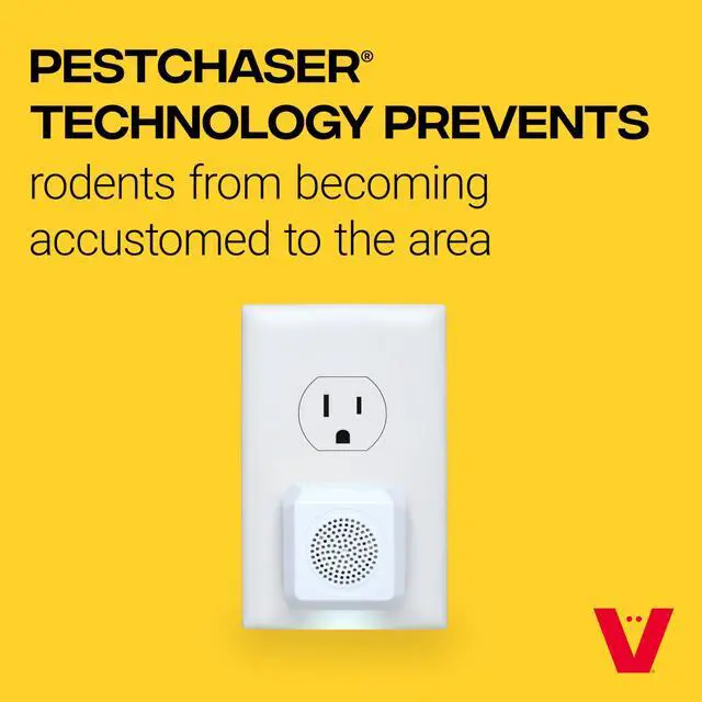 Alt view image 5 of 7 - PestChaser Indoor Ultrasonic Rodent Repellent with Nightlight - 3 Pack Rodent Repeller Mouse Deterrent Plug In Devices - Repels Mice Indoors - M753K