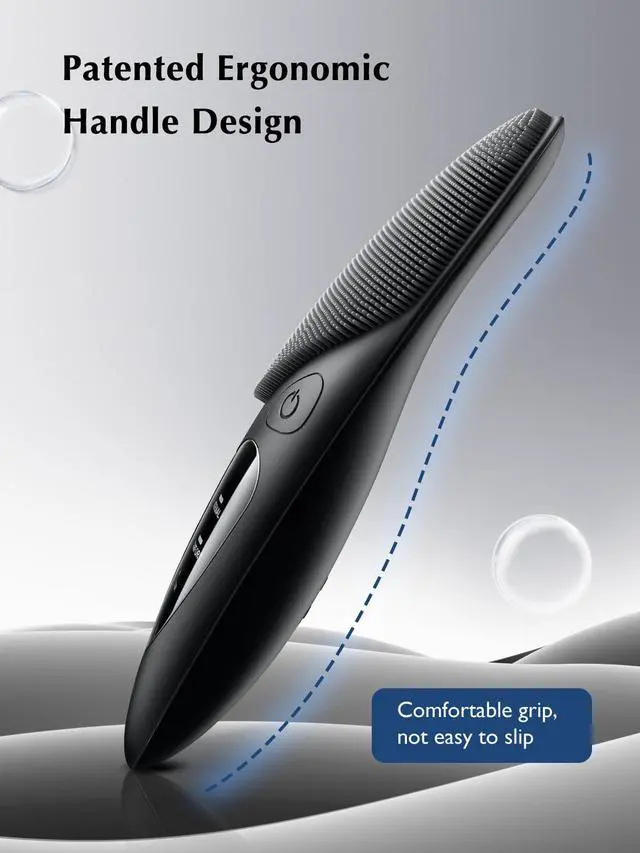 Alt view image 6 of 7 - JMY05 Silicone Face Scrubber Facial Cleansing Brush: Portable Waterproof Rechargeable Face Wash Brush, 4 Cleansing Modes, Electric Face Exfoliator for Men Women Cleaning, Exfoliating, Massaging