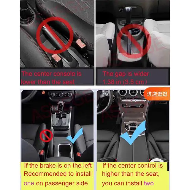 Alt view image 3 of 7 - Car Seat Gap Filler Organizer with Wireless Charger,2 USB Ports and 2 Retractable Charging Cable of Type C, iOS, Multifunctional Storage Box with Cup Holder Cigarette Lighter Quick Charge
