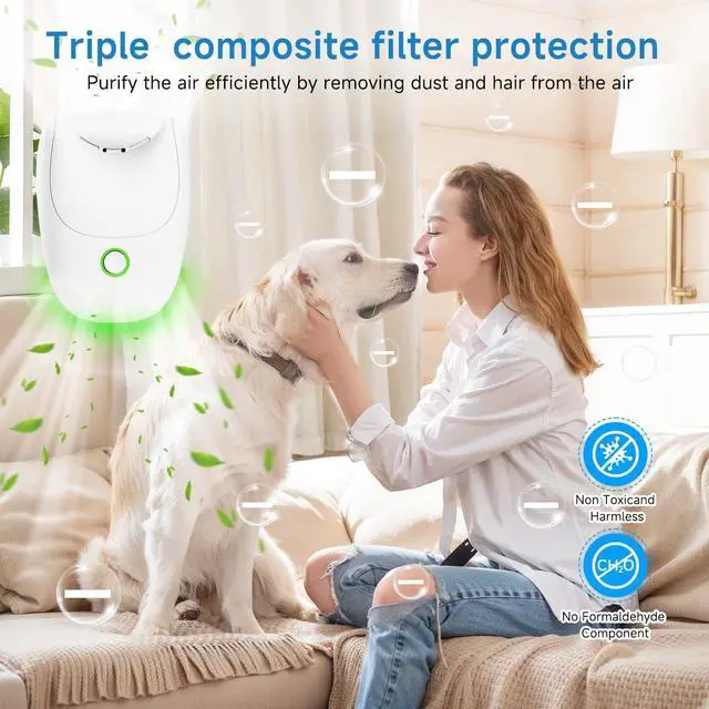 Alt view image 4 of 7 - Plug in Air Ionizers, 6 Pack Two-Speed Quiet Negative Ion Air Purifier, Mini Air Fresheners for Home, Bedroom, Office, Kitchen, Portable Odor Eliminator for Dust, Smoke, Pet Smell (6pcs)