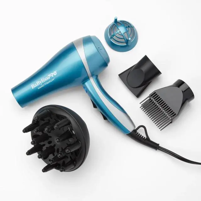 Main image of Hair Dryer, Nano Titanium 2000-Watt Blow Dryer, Hair Styling Tools & Appliances, BNT5548